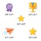 Our IXL Progress 18PC Dry Erase Bulletin Board Set, Header, Write-On Wipe-Off Posters, and Colorful Cardstock Cutouts, Goal Trackers Charts and Teacher Supplies for Classroom Management